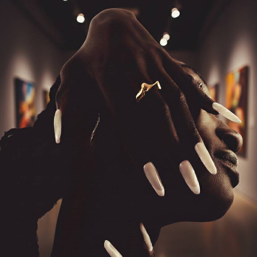 Gold vermeil Twisted Ring with sculptural twisted form