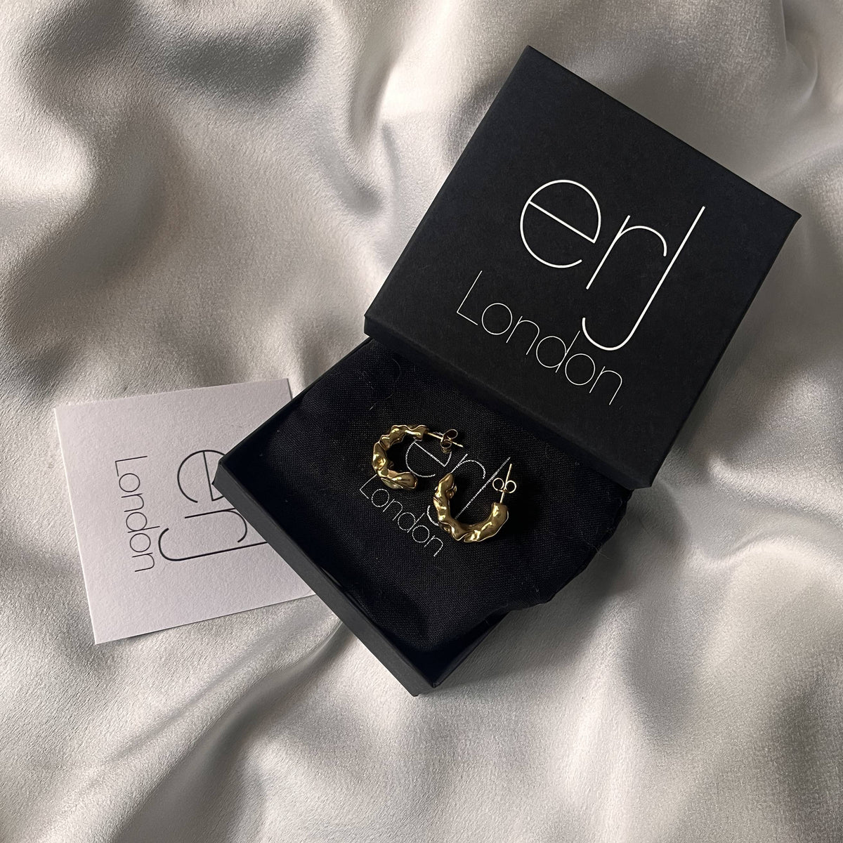 Aimless Gold Chunky Hoop Earrings