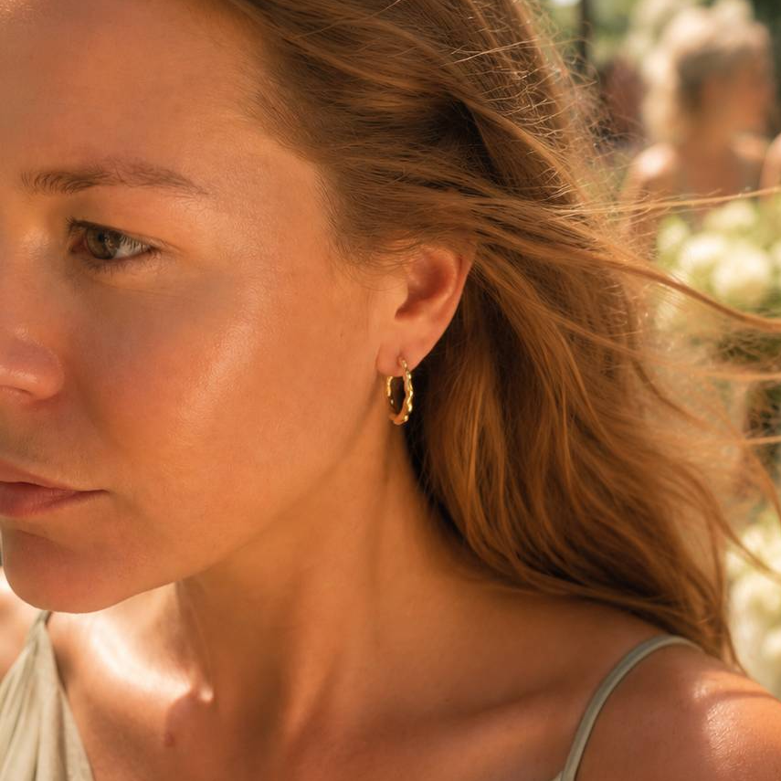 Recollections Gold Hoop Earrings