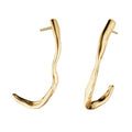 Gold vermeil Aimless Drops with fluid sculptural form